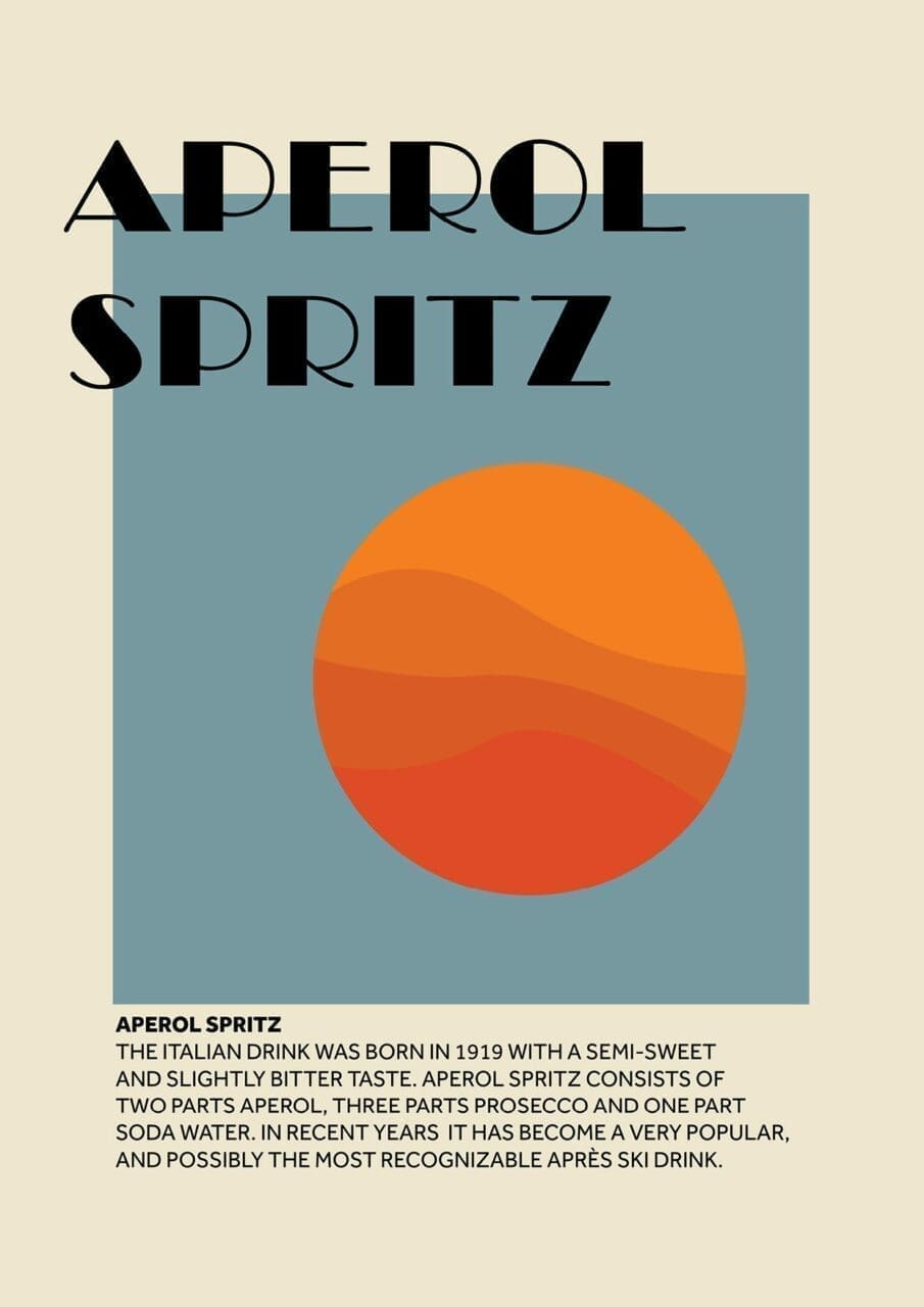 Aperol Spritz Poster